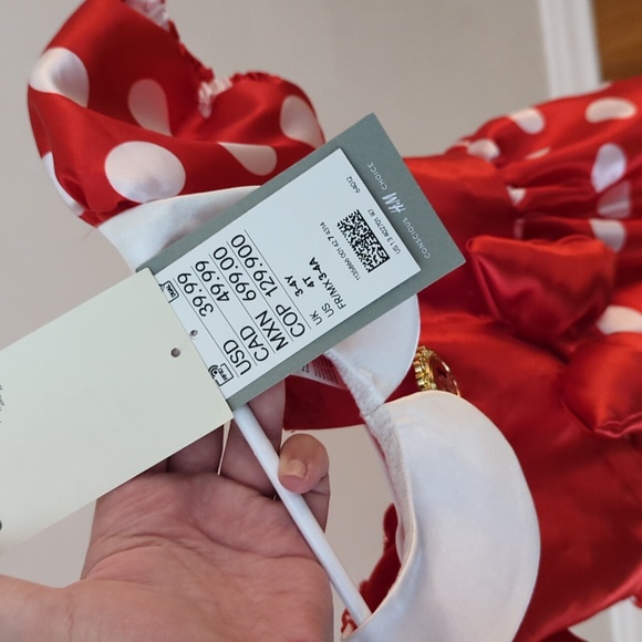 Minnie Mouse Costume 4T - Picture 7 of 8